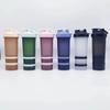 Vaso Batidor Macaron de Tres Capas con Asa, Polvo de Proteína, Vaso Mezclador para Batidos, Vaso de Agua para Fitness al Aire Libre, Se Puede Personalizar con Logo