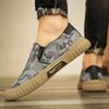 Zapatos de Lona Camuflaje para Hombre Verano Nueva Moda Transpirables Deportes al Aire Libre Casuales Zapatos Slip-on para Hombre Zapatos de Moda para Hombre