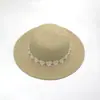 Sombrero Estilo Familiar Plegable Hecho a Mano Sombrero de Paja con Flores Sombrero de Playa Costero Sombrero de Viaje de Verano Sombrero de Sol de Ala Ancha