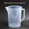 Taza medidora de plástico con escala, cilindro medidor transparente, taza medidora especial para tienda de té de leche, repostería, grado alimenticio, gran capacidad, taza comercial