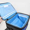 Venta al por mayor de fábrica bolsa azul para acampar al aire libre, pescador, bolsa de hielo, bolsillo multifuncional, impermeable, capacidad grande para exteriores