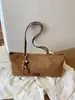 Bolso vintage de gamuza para mujer, nueva moda de otoño 2026, bolso tote de alta gama para el trabajo, bolso de hombro de gran capacidad