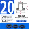 Arandela de nylon en forma de T manguito de eje de tornillo macho-hembra de plástico pastilla aislante arandela de tope en forma de T m2m4m6m8m10m12