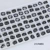 Taladro de uñas Dongzhou de 8 x 6 mm, pequeño cojín K9, taladro de punta inferior, accesorios de joyería para bricolaje, taladro de uñas de ángulo redondo cuadrado largo, súper flash