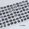 Dongzhou Crystal 6*8 Tachuelas Pequeñas Redondas para Uñas, Forma Oblonga con Esquinas Redondeadas, Base Puntiaguda, Strass de Vidrio K9 Super Brillante, Accesorios para Joyería DIY