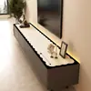 Alfombrilla de Mesa para Mueble de TV Minimalista de Lujo Ligero y Gama Alta, Impermeable y a Prueba de Aceite, Tela Protectora para Aparador sin Lavado, Alfombrilla Protectora para Mesa de Zapatero