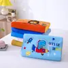 Almohada de Látex de Seda de Hielo Infantil de Dibujos Animados Almohada de Látex Doméstica para Estudiantes de Verano Almohada Natural para Protección del Cuello Transpirable