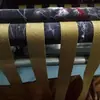 Borda de gancho, faixa elástica de camada única e dupla, faixa elástica de alta elasticidade horizontal, fornece amostras