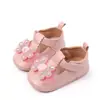 Zapatos de Bebé Nuevos de Malla con Lazo Zapatos de Princesa para Hombres y Mujeres Zapatos para Bebés y Niños Pequeños Suela de Goma Zapatos Antideslizantes