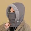 Sombrero Lei Feng Tres en Uno para Mujer, Sombrero de Invierno a Prueba de Viento y Cálido con Protección para Orejas de Felpa, Bufanda para Cuello, Mascarilla Facial, Venta al por Mayor de Fábrica de Sombreros