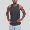 Regata Fitness de Secagem Rápida para Maratona Sem Mangas Masculina Treino de Basquete Corrida com Obstáculos Basquete Regata Esportiva Masculina