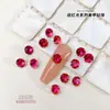 Pedras de Strass Vermelho Rosa com Fundo Pontiagudo, Pedras de Strass de Formato Irregular, Pedras de Strass para Nail Art, Decorações de Nail Art K9, Diamantes de Açúcar Gelo, Decorações Mistas para Nail Art, Pedras de Strass
