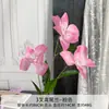 Nova Decoração de Salão de Casamento de Luxo Flores Artificiais para Exibição na Sala de Estar de Casa, Flores de Simulação de Orquídea Íris