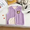 Chaleco Cálido para Niños para Otoño e Invierno Ropa Interior para Niños y Niñas, Acolchado de Lana de Oveja de Invierno Uniforme Escolar Artefacto Más Terciopelo