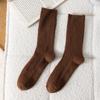 Calcetines de lana para niños otoño e invierno calcetines Maillard acolchados cálidos medias de cachemira invierno zapatos Birkenneth calcetines apilados