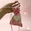 Bolsa de dulces de boda de alta gama, estilo nuevo, caja de regalo, caja de dulces especial de mano, bolsa de tela, plegable para bodas
