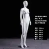 Tienda de ropa maniquí pintado al horno modelo de pie en ventana hombre y mujer cuerpo completo molde de cuerpo humano para ropa display modelo femenino