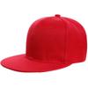 Fabricante de Chapéus Hip-Hop Estilo Coreano, Boné de Beisebol Simples de Seis Painéis, Bordado Personalizado, Chapéu de Aba Reta, Aba Larga, Unissex