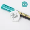Plumones de Pintura Especializados para Sellos de Cera, Plumones de Pintura Metálica de Colores, Set de 20 Colores, Marcadores para Colorear, Plumones con Plantilla para Dibujar