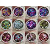 Preço de Liquidação Conjunto de Acessórios para Nail Art: Pérolas, Strass, Tachas de Liga, Resina, Lantejoulas de Concha, Pó de Espelho, Pó de Glitter, Zircônia