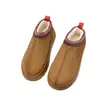 Botas de nieve para mujer 2023 otoño e invierno Nuevos zuecos de media caña de fondo grueso con punta cerrada talla grande zapatos de algodón grueso forrados de polar al por mayor