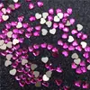 Broca para uñas de corazón plano de 144 piezas 3 * 4 mm Broca para uñas Celebridad de Internet TikTok Joyería de pedrería para uñas Forma de corazón Punta del dedo Diamante
