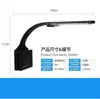 Lámpara de clip Oster para acuario LED de alto brillo lámpara para plantas acuáticas de acuario iluminación de acuario lámpara de clip LED azul y blanco lámpara de iluminación