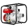 Bomba de Agua de Alto Caudal y Alto Levantamiento para Motor Diésel, Bomba de Aguas Residuales, Bomba de Agua Autocebante con Motor de Gasolina Agrícola