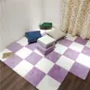 Alfombra Jinfuchun felpa espuma costura alfombrilla 30 * 30cm 60 * 60cm alfombrilla