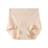 Ropa interior de cintura alta con control de abdomen para mujer, antibacteriana, entrepierna extendida, talla grande, transpirable, desodorante, nuevo estilo 2026, bragas triangulares adelgazantes del abdomen