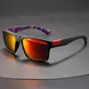Óculos de Sol Novos Polarizados Europeus e Americanos Anti-UV, Proteção Ocular, Óculos de Ciclismo Unissex, Armação Grande para Dirigir, Pesca ao Ar Livre