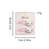 Pinza para el pelo de Gato de Dibujos Animados Linda Pinza para el pelo de Chica Dopamina Pinza de Pato Diadema Joyería Y2K para Niños Accesorios para el Cabello