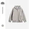 Devilray Marca Americana Trendy Lavado Pesado Retro Zhaoshandiao Chaqueta con Capucha Chaqueta Atractiva Hombre Jk09178
