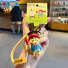 Llavero Auténtico de Bolígrafo de Dibujos Animados Shin-Chan Colgante de Muñeca Llavero de Figura de Pareja Linda Encanto para Bolso