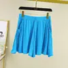 Pantalones Cortos Casuales de Verano Finos Estilo Coreano para Mujer de Modal Cómodos Color Sólido Pantalones para Casa Sueltos Adelgazantes de Pierna Ancha
