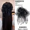 Pinzas grandes para el pelo coreanas para mujer, pinzas para el pelo de alta gama para la parte trasera de la cabeza, pinzas de tiburón al por mayor para cabello grueso, accesorios para el pelo