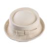 Otoño e Invierno elegante sombrero de copa femenino tocado de banquete femenino rizado encaje lazo malla sombrero de pintor boina retro