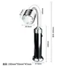 Luz LED Multifuncional para Exteriores, Luz para Barbacoa, Luz con Manguera Telescópica, Iluminación Curva 360°, Imán, Luz de Trabajo Ajustable con Enfoque