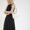 Bolso Casual Coreano de Moda Plisado de Gran Capacidad Primavera 2025 Nuevo Bolso de Hombro Simple y Elegante Bolso Cuadrado Pequeño Bolso de Mujer