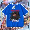 Comercio Exterior Transfronterizo Poppy Cosas Rotas Merchandising del Juego Camisetas de Manga Corta para Niños y Niñas, Camisetas Básicas de Media Manga