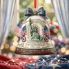 Colgante Acrílico Transfronterizo Nuevo 250º Aniversario de Estados Unidos Regalo del Día de la Independencia Decoración del Cuatro de Julio