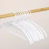 Percha de Plástico Antideslizante para Adultos de Hombro Ancho que No se Deforma para el Hogar, Estilo Espeso sin Marcas, Perchero para Ropa de Dormitorio de Estudiantes
