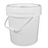 Cubo de pintura cubo de pintura engrosado 5L cubo recto de PP cubo de pegamento cubo ancho venta al por mayor cubo portátil cubo de sellador 20l