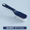 Cepillo para zapatos multifuncional de mango largo se puede colgar cepillo para zapatos de plástico cepillo para ranuras doméstico cepillo de limpieza no daña los zapatos cepillo de cerdas suaves