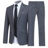 Terno masculino transfronteiriço 2022 Four Seasons New Business Professional formal wear noivo padrinho cor sólida terno de duas peças masculino
