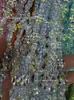 Atacado 10mm Contas de Trevo de Quatro Folhas Vidro de Cristal Jateado Liso Transparente Contas Soltas para DIY Miçangas Acessórios Artesanais