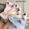 Meias femininas de primavera e verão, estilo coreano, com ondas e bolinhas, estilo vento, com salto bordado, estilo dachshund, para cachorro, meias femininas de algodão penteado
