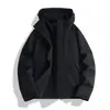 Jaqueta três em um com forro de fleece, confortável, quente, moderna, fashion, versátil, personalizável com estampa, unissex, para lazer ao ar livre