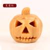 Fabricante Venta al por Mayor Jade Beige Tinta Negra Jade Linterna de Calabaza Calavera Hogar Escritorio Regalo de Halloween Entrega en Vivo