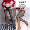 Meias Sexys com Abertura no Gancho Meias de Cano Longo Meias Sedutoras com Cruz Aberta Meias Multicores Dropshipping A3055